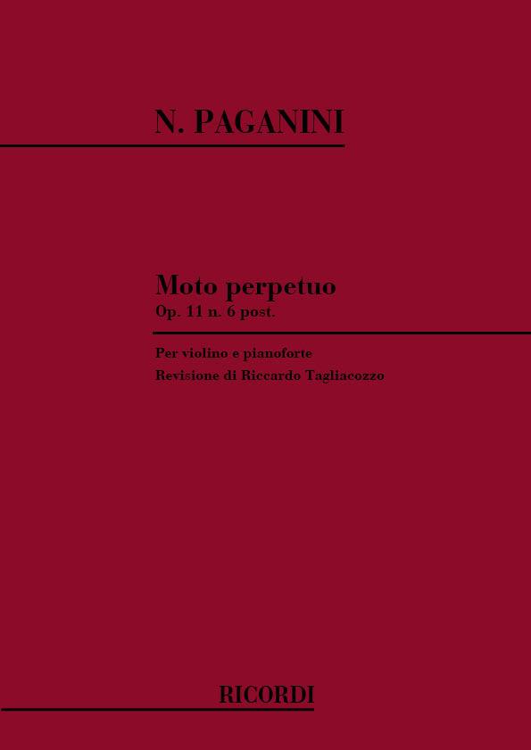 Moto Perpetuo Op. 11 N. 6